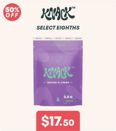 50% Off Select Eighths Flower