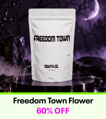 Freedom Town Flower 60% Off - Cannabis deal image
