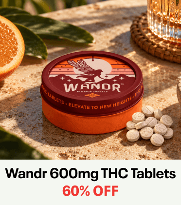 Wandr 600mg THC Tablets 60% Off - Cannabis deal image