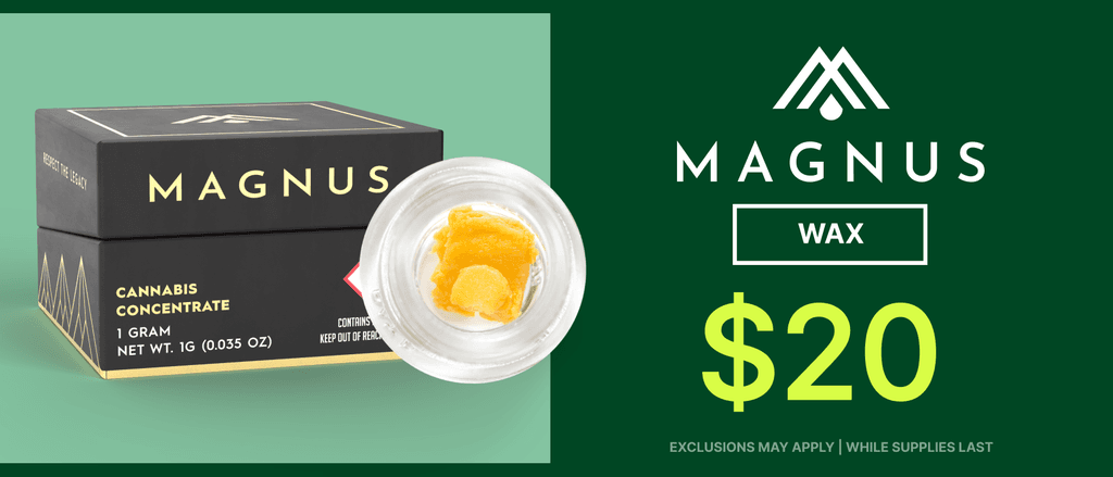 Magnus Wax Just $20 - Cannabis deal image