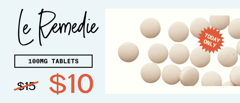 Today Only: 100mg Tablets $10