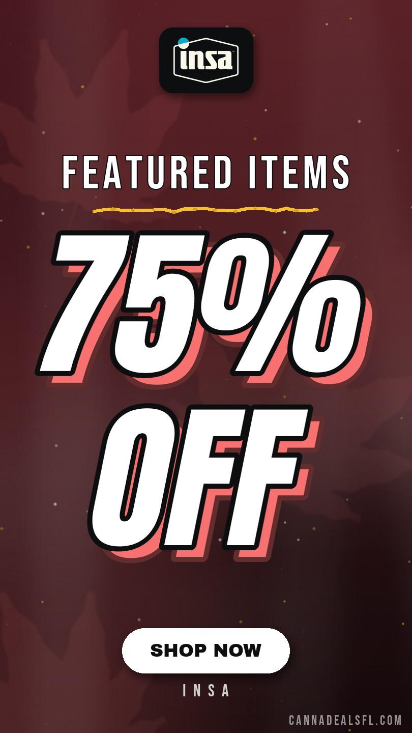 Featured Items - 75% Off - Cannabis deal image