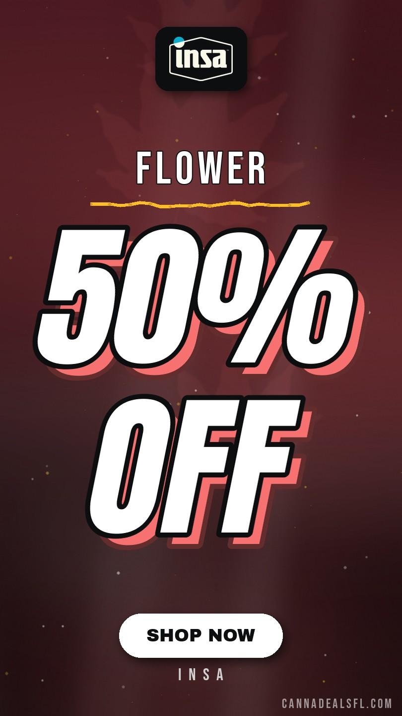 Flower - 50% Off