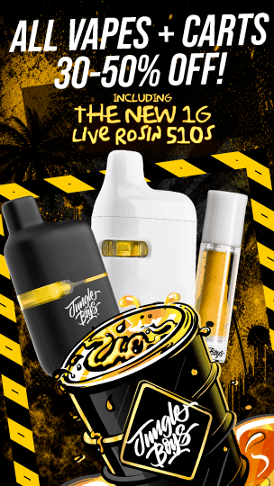 30-50% Off All Vapes & Carts