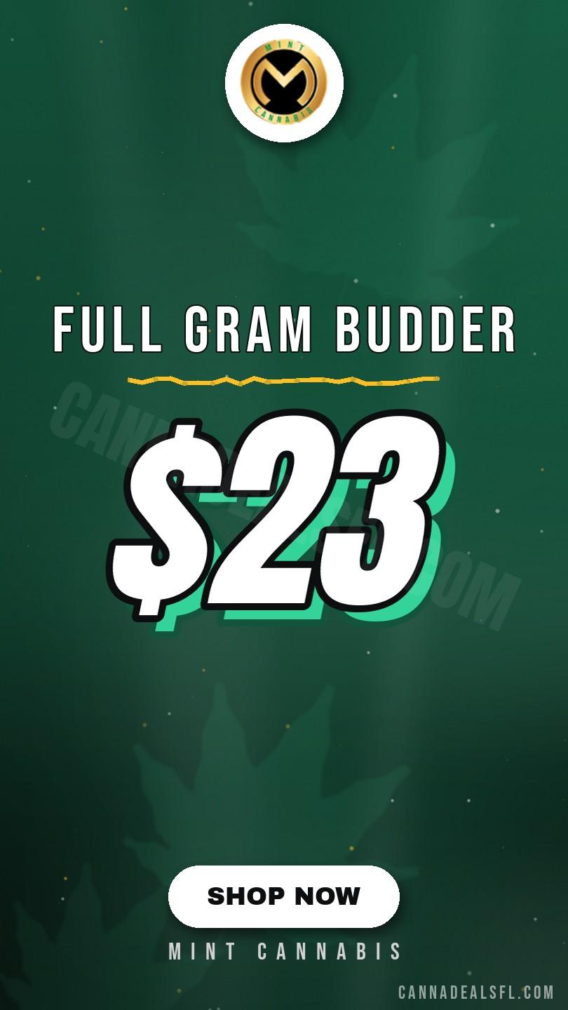 $23 Full Gram Budder