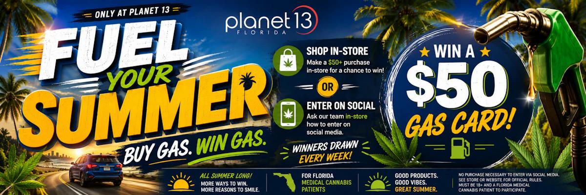 Fuel Your Summer: Win Gas Cards! - Cannabis deal image