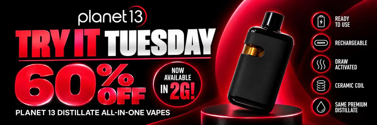 Try It Tuesday: 60% Off All-In-One Vapes