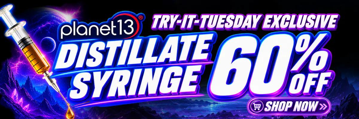 Try-It-Tuesday: 60% Off Distillate Syringes