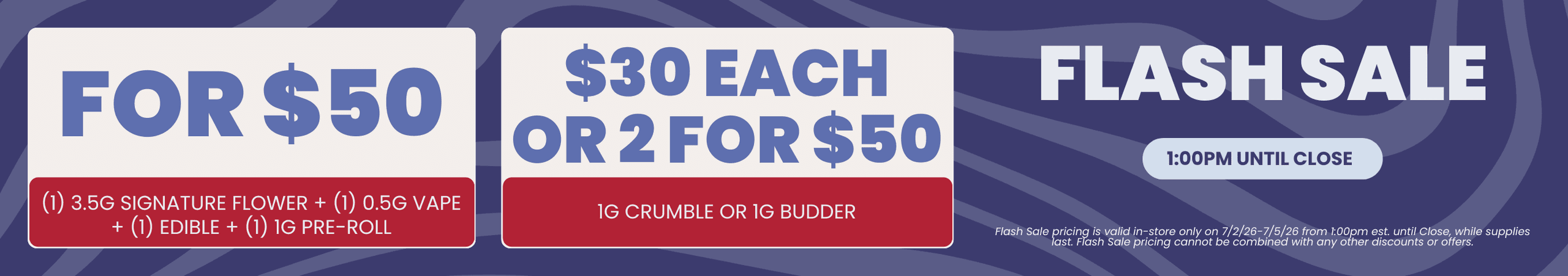 Flash Sale: Bundles & Concentrates