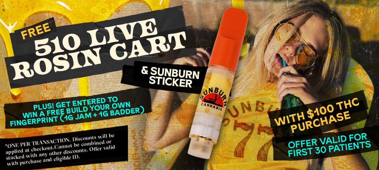 Free Cart with Purchase & Enter to Win - Cannabis deal image