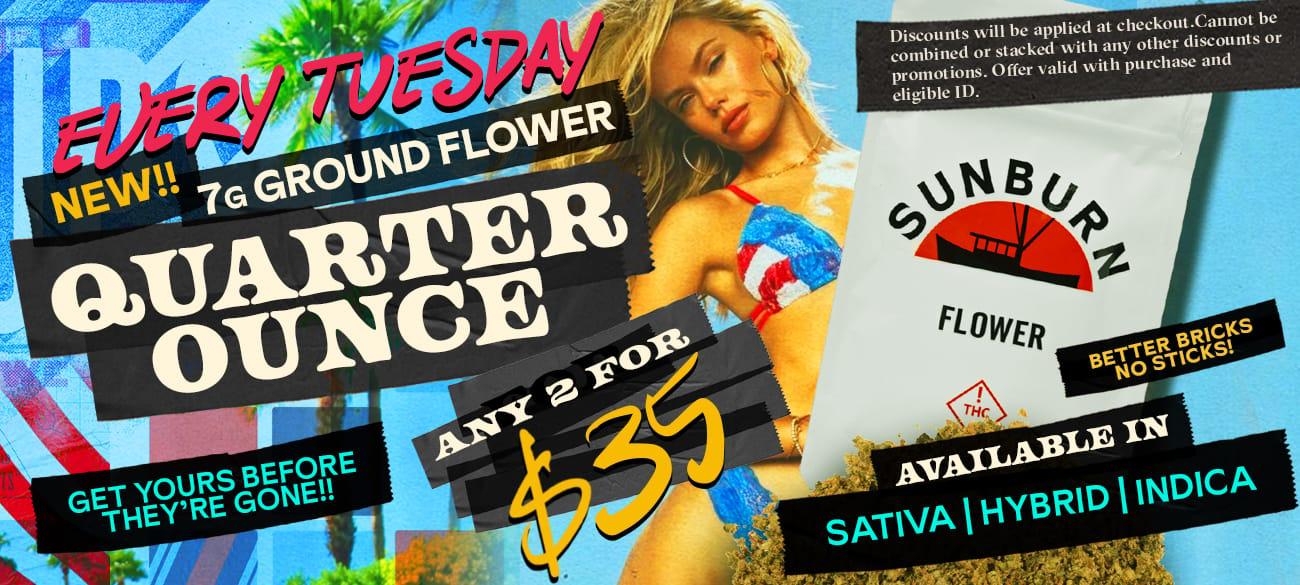 Tuesday Flower Deals & Any 2 For $35