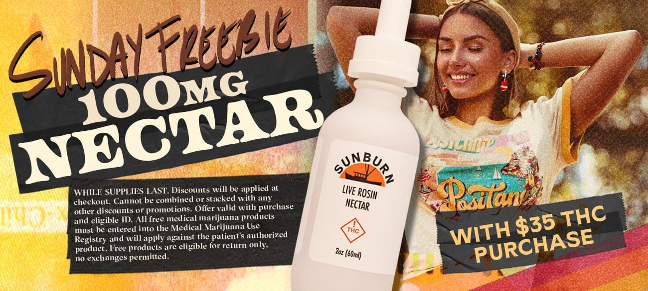Sunday Freebie: 100mg Nectar