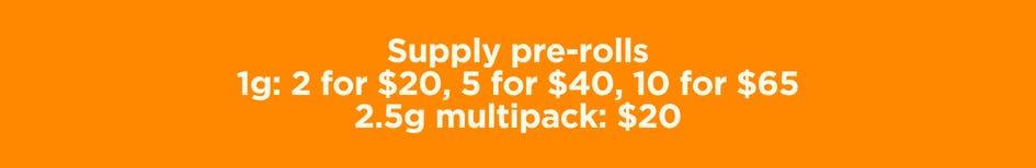 Supply Pre-rolls: Mix and Match Deals - Cannabis deal image