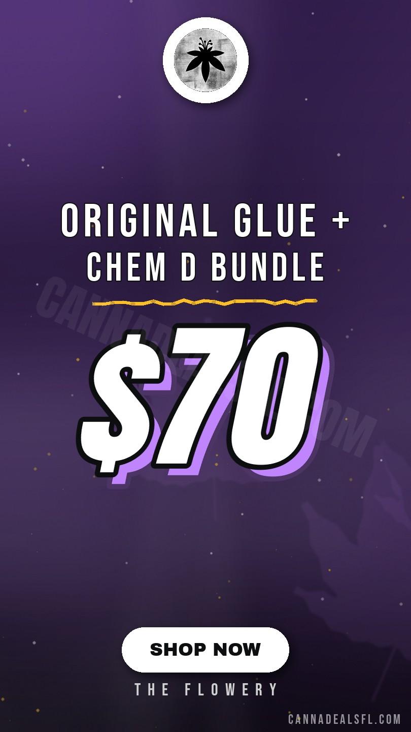 $70 Original Glue + Chem D Bundle - Cannabis deal image