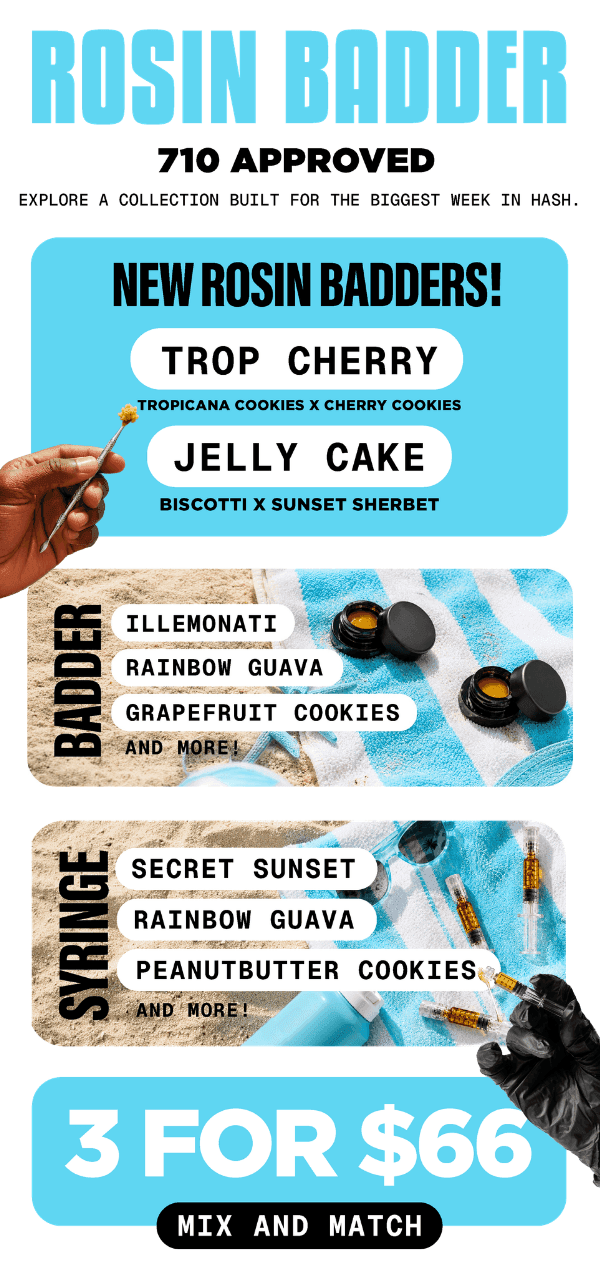 3 For $66 Mix and Match Rosin