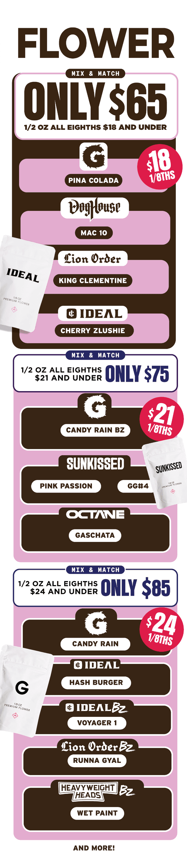 Mix & Match Flower Deals for Every Budget - Cannabis deal image