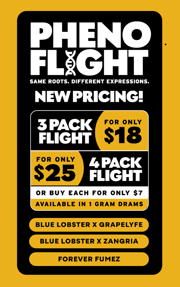 Pheno Flight New Pricing & Multi-Pack Deals - Cannabis deal image