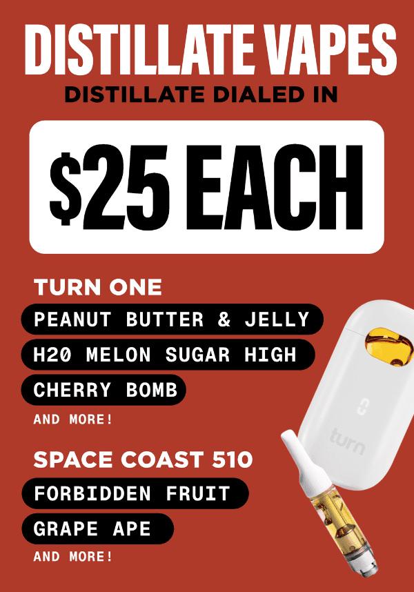 Distillate Vapes $25 Each