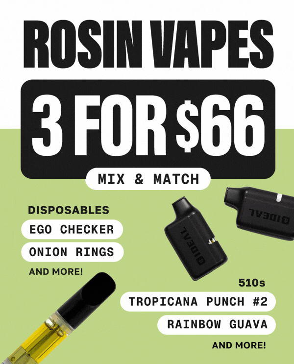 Rosin Vapes Mix & Match Deals - Cannabis deal image