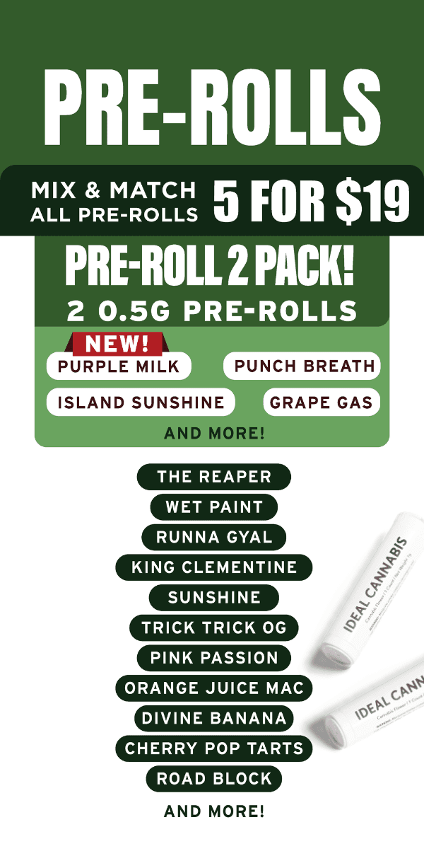 Mix & Match Pre-Rolls Deals - Cannabis deal image