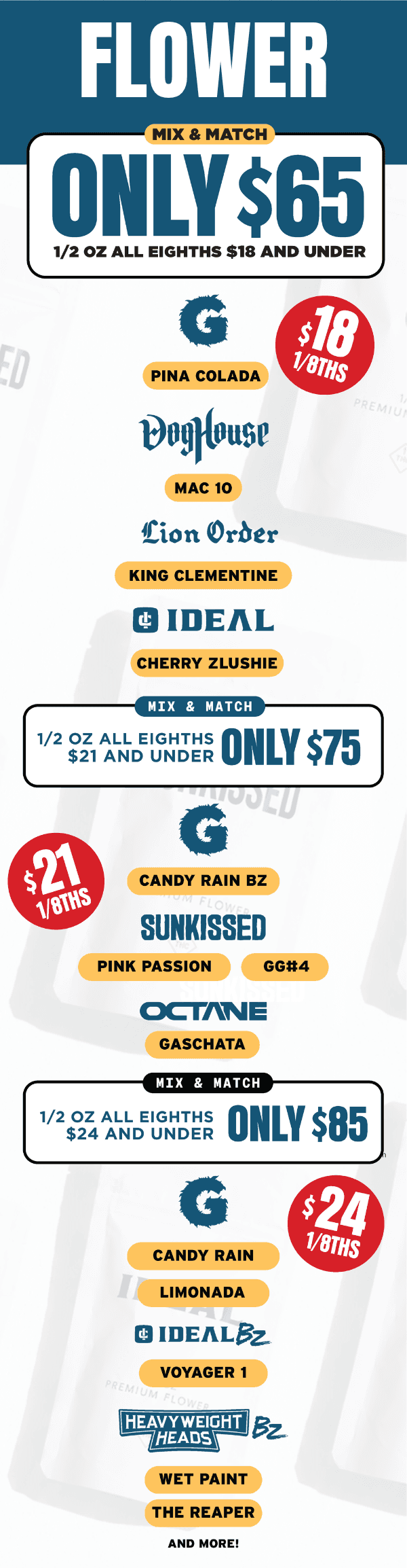 Flower Mix & Match Deals Starting at $65