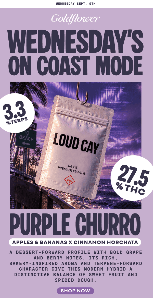 Wednesday's On Coast Mode Deals - Cannabis deal image