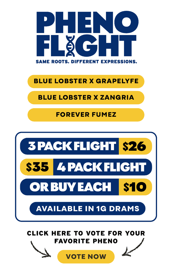 3 Pack $26, 4 Pack $35, $10 Each - Cannabis deal image
