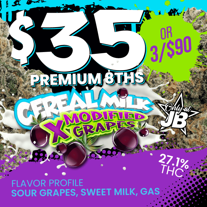 Premium 8ths: $35 Each or 3 for $90