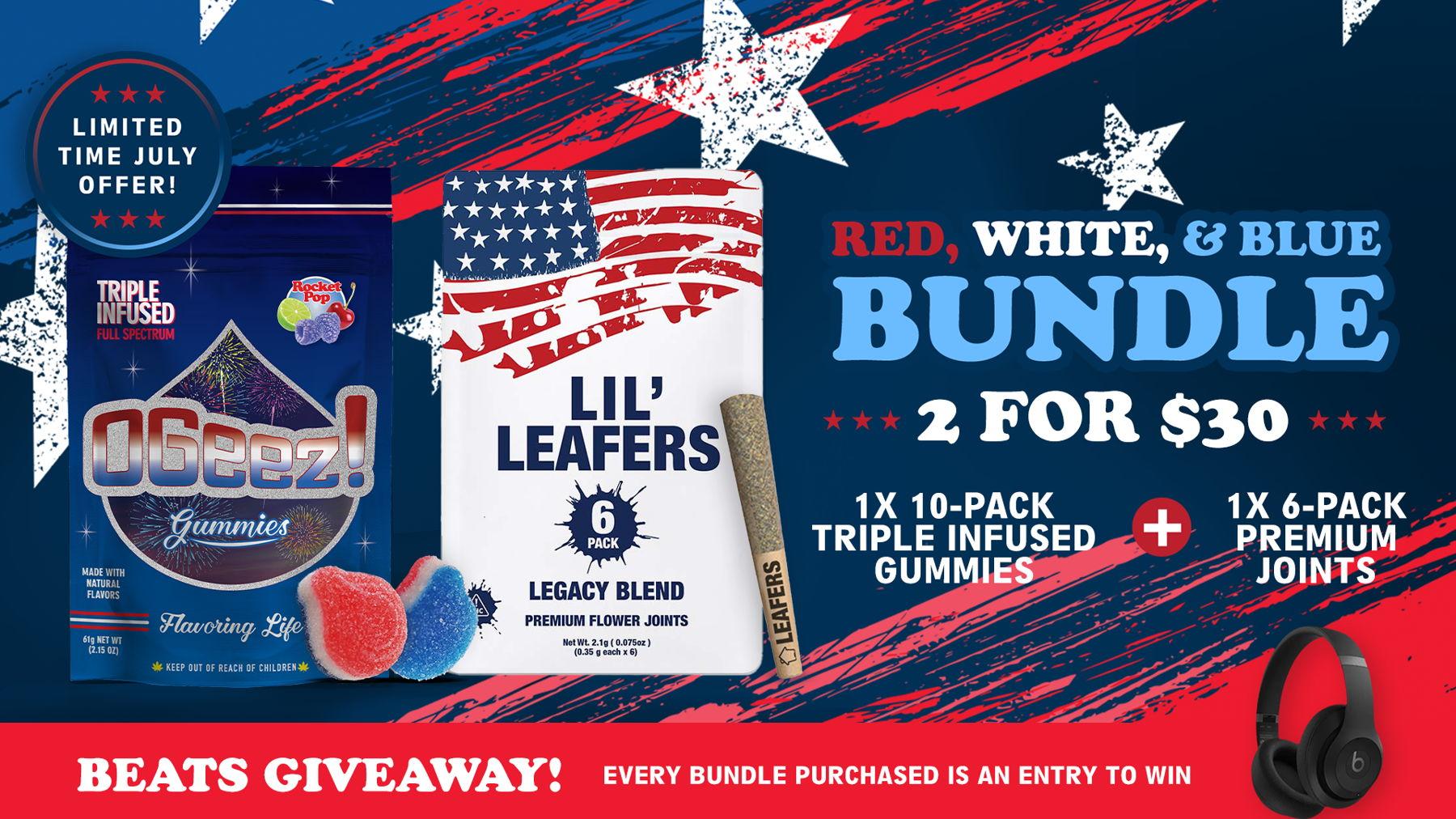July Offer: Red, White, & Blue Bundle