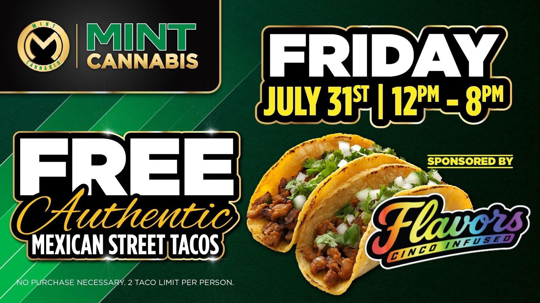 Free Tacos With Flavors Cinco Infused