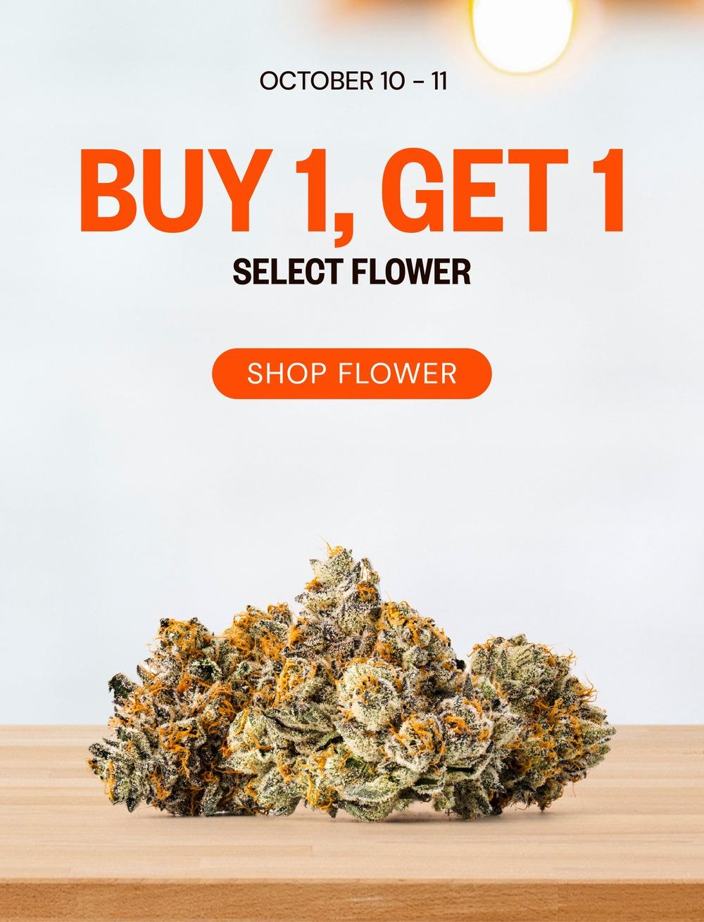Buy 1 Get 1 Select Flower
