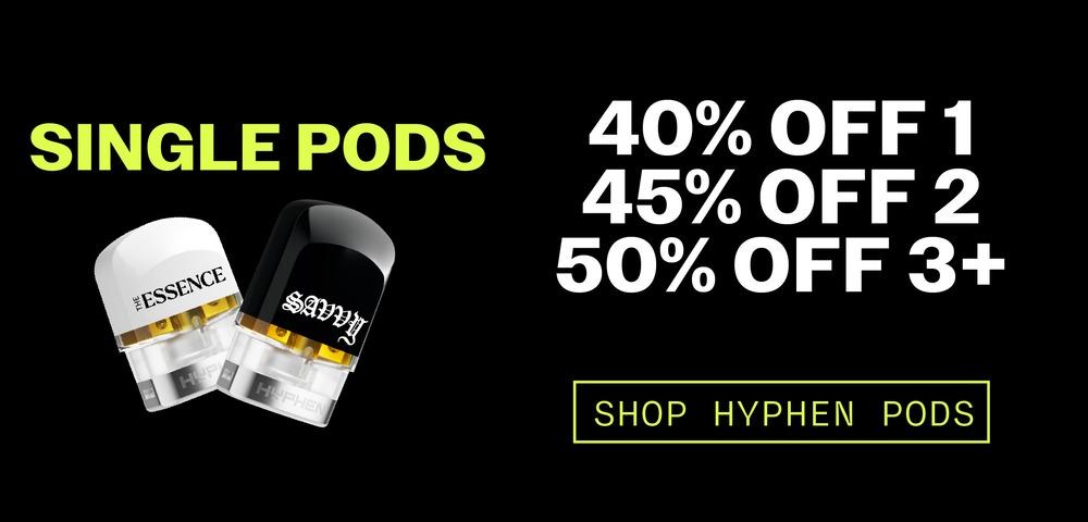 Hyphen Single Pods Up To 50% Off - Cannabis deal image