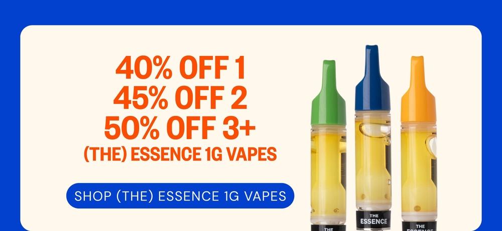 Tiered Discounts on 1g Vapes - Cannabis deal image