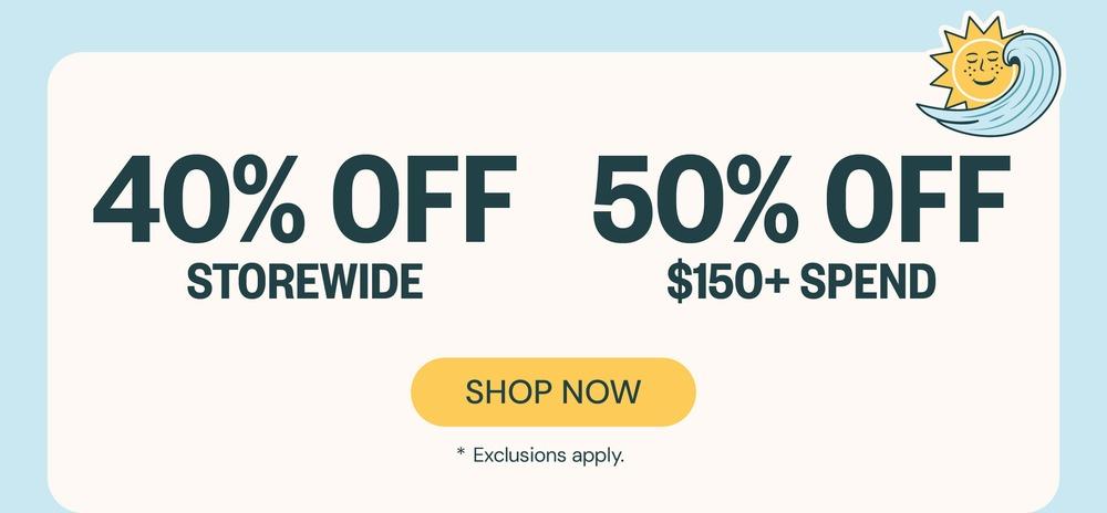 Storewide & Spend Threshold Discounts