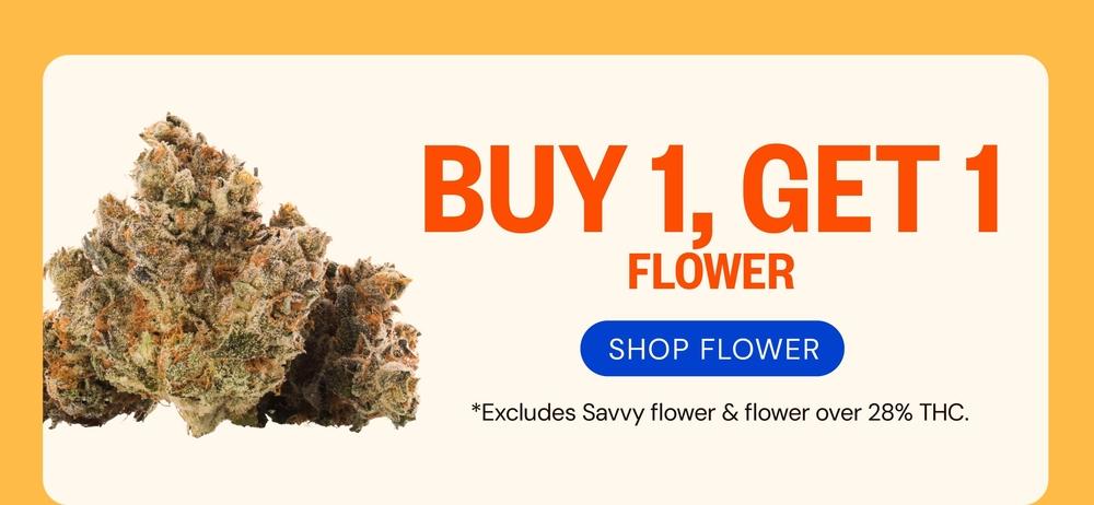Buy 1 Get 1 Flower Special