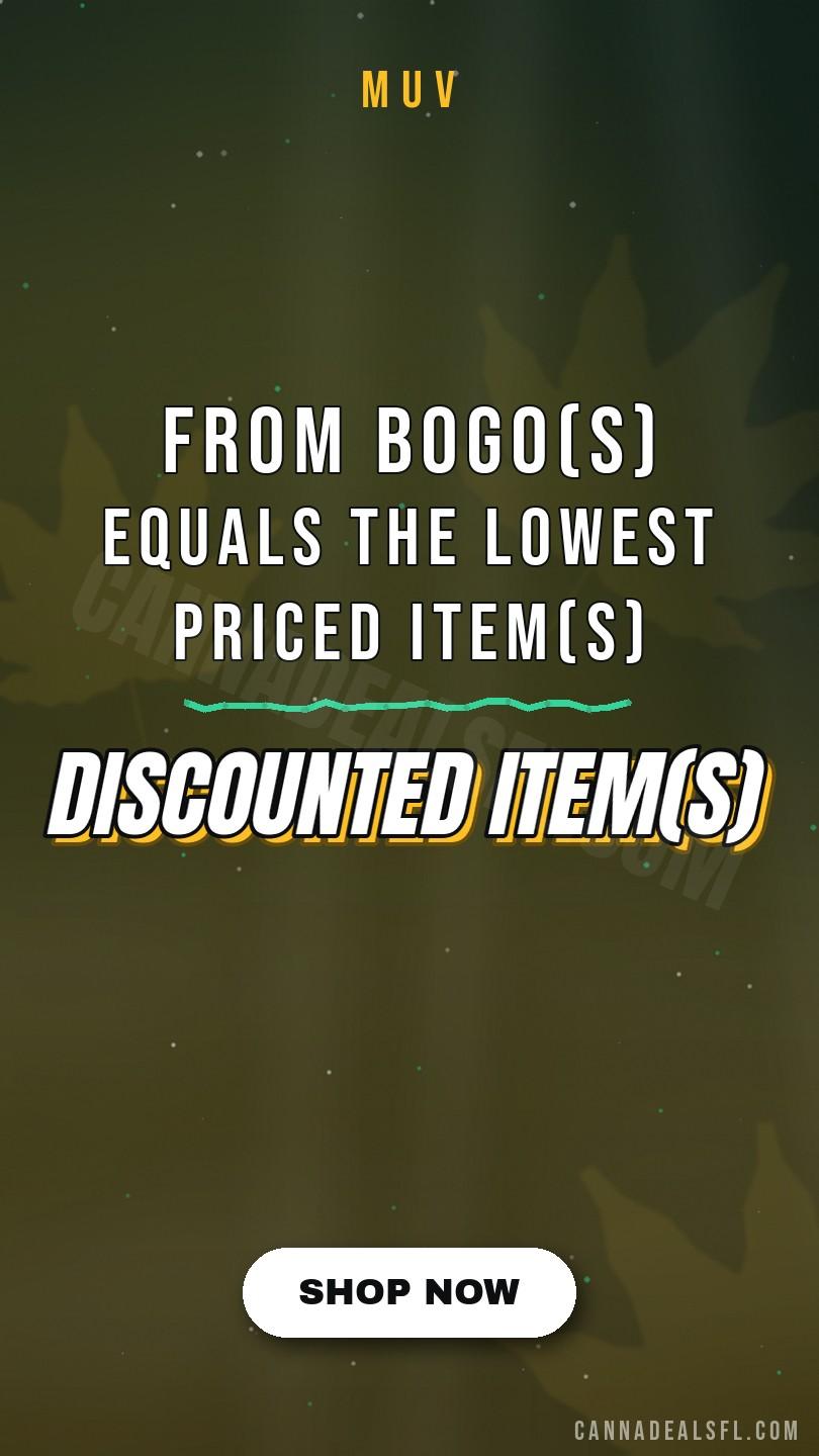 Discounted Item(S) From BOGO(S) Equals The Lowest Priced Item(S) And Must Be The Same Size As Item(S