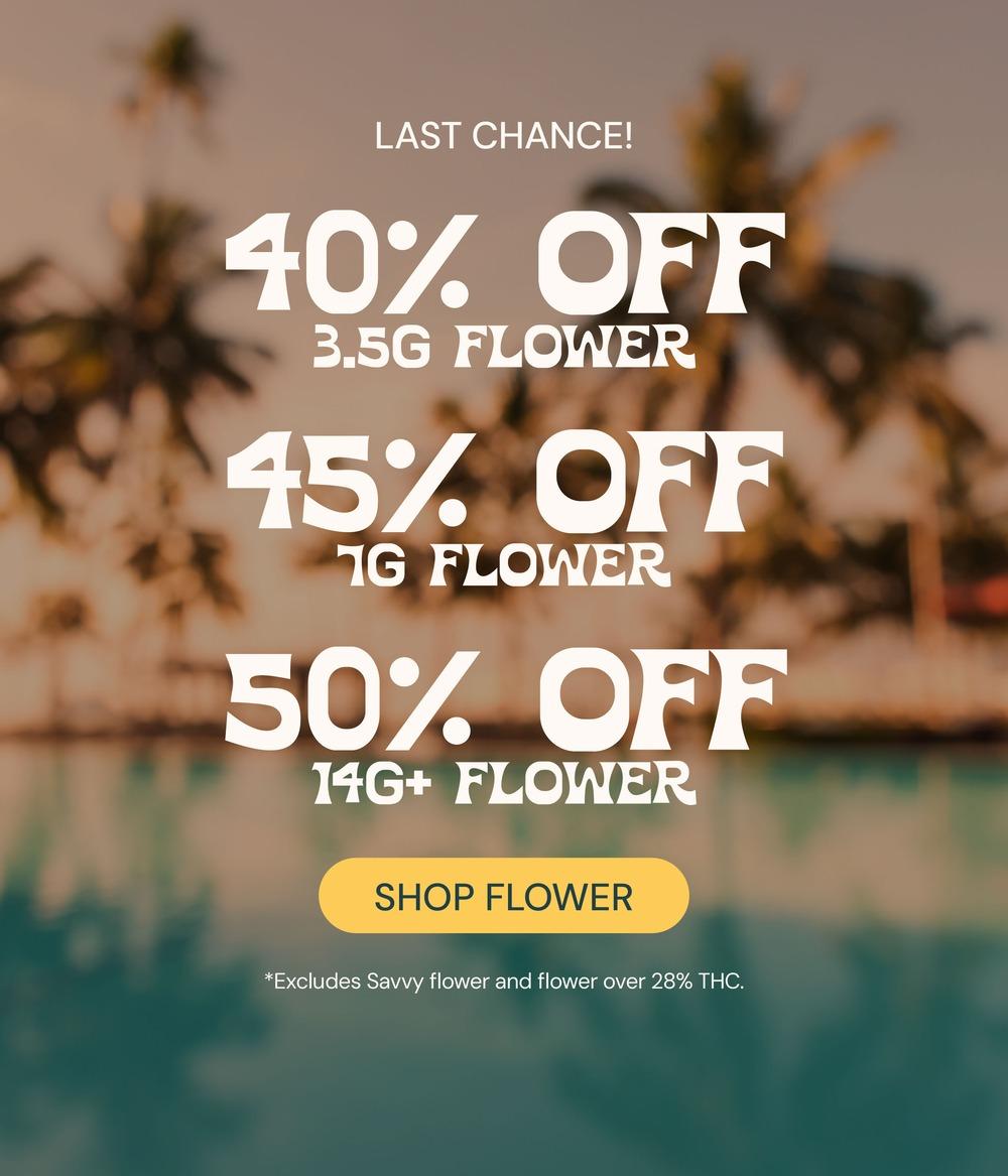 Last Chance Flower Deals!