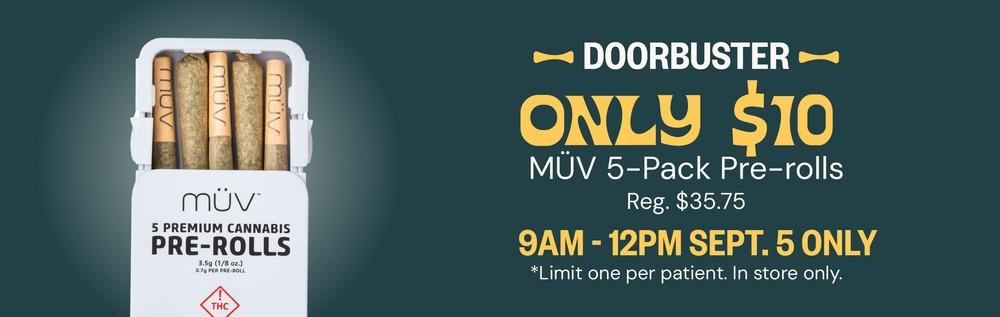 Door Buster Deal on Pre-Rolls - Cannabis deal image