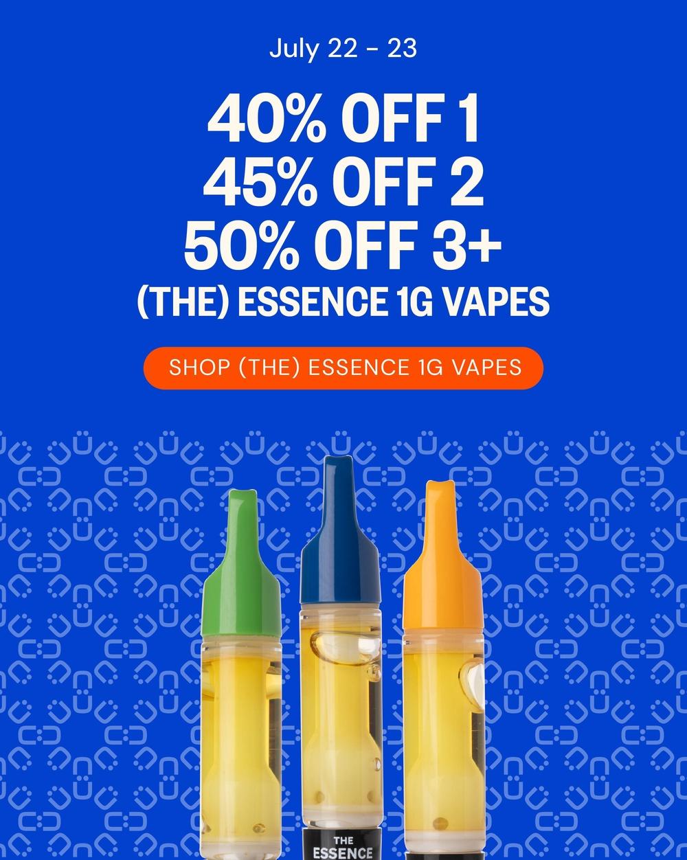 Tiered Vape Discounts This Weekend