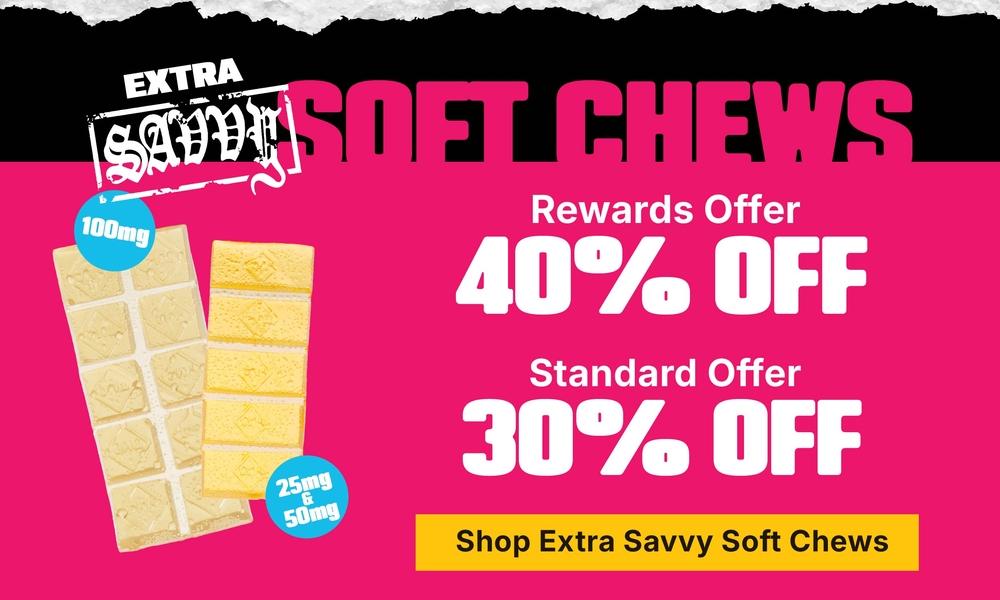 Extra Savvy Soft Chews Deals