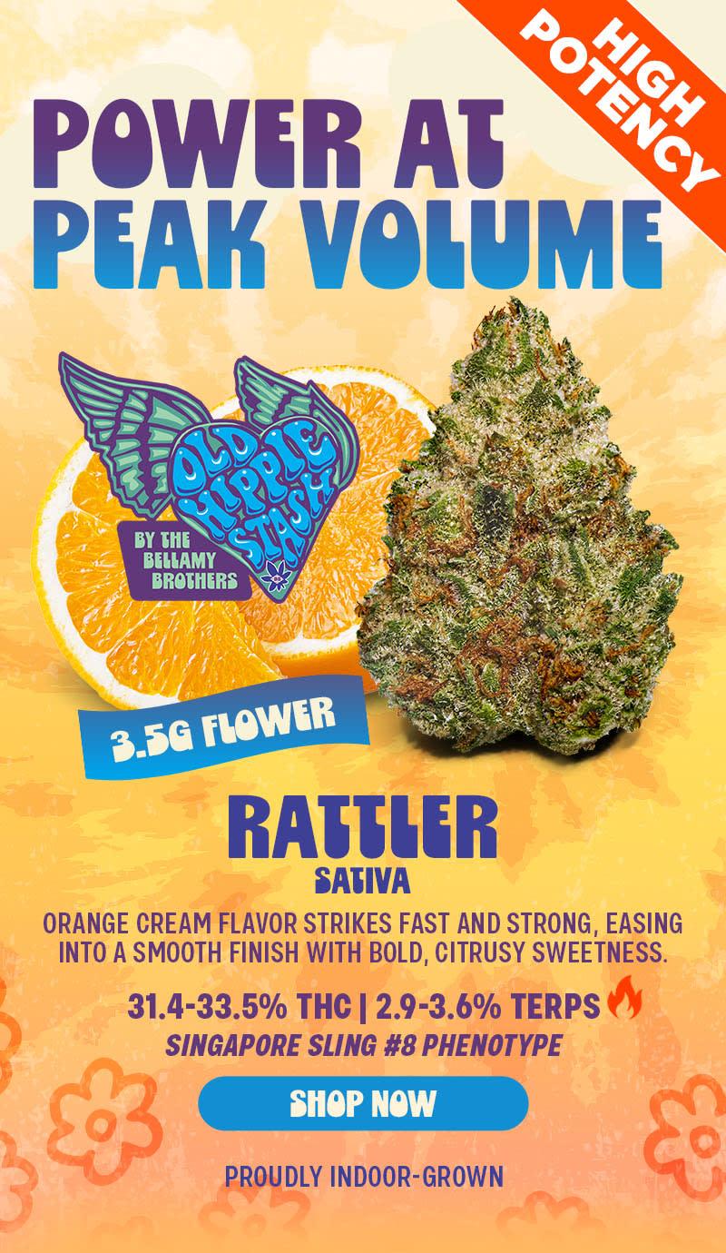 Power At Peak Volume: High Potency Rattler - Cannabis deal image