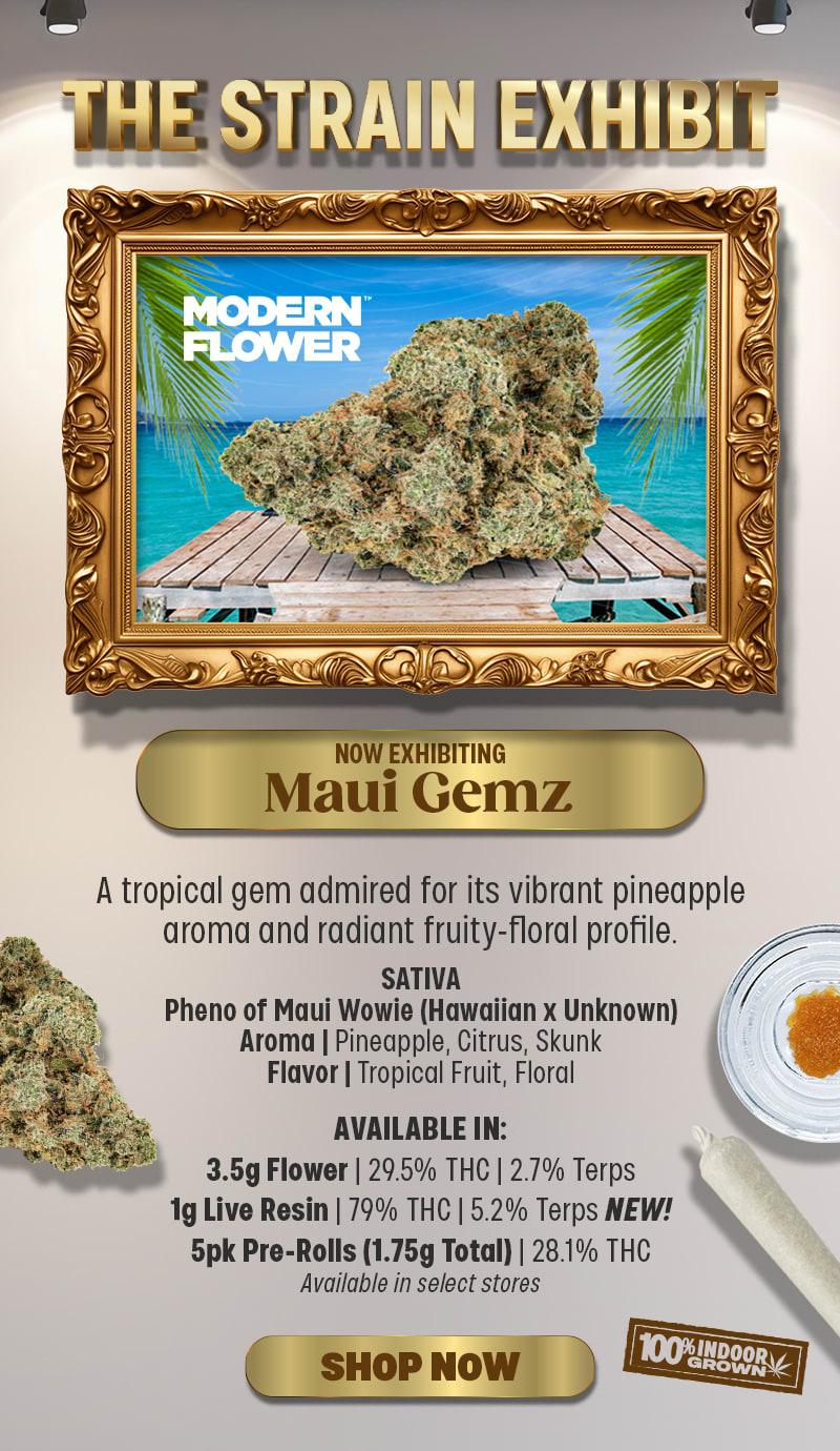 Maui Gemz Strain Exhibit & Indoor Grown - Cannabis deal image