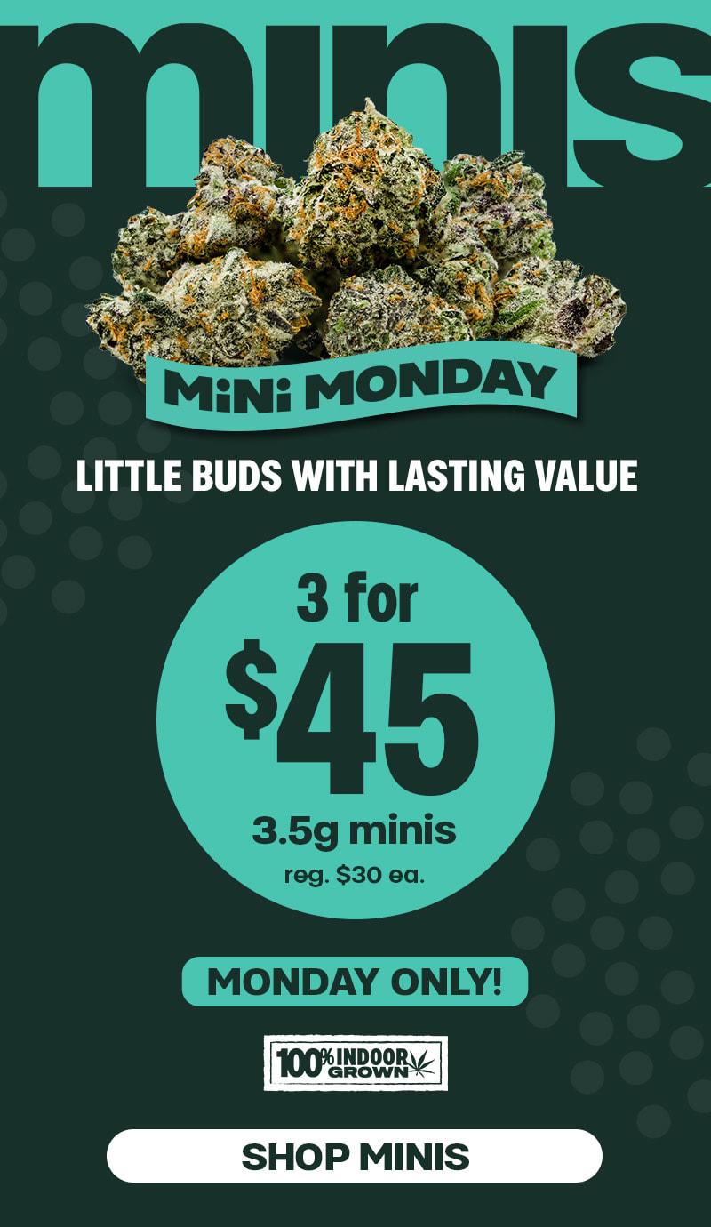 Mini Monday Flower Deals - Cannabis deal image