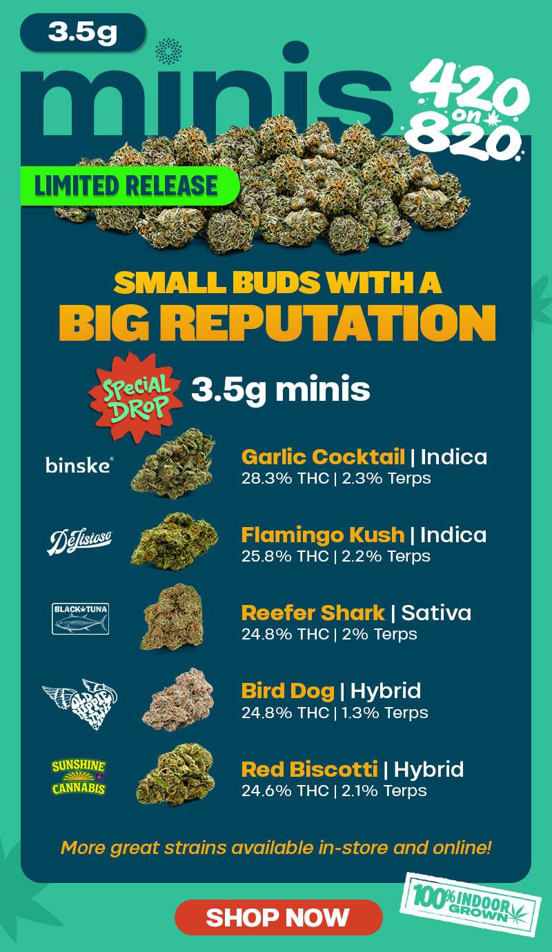 Limited Release 3.5g Minis Special Drop - Cannabis deal image