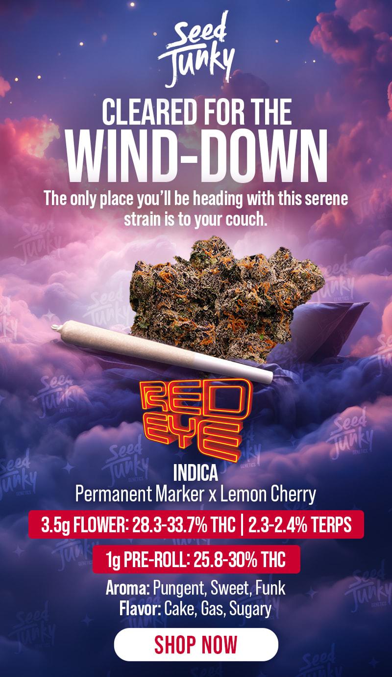Featured Strain: Red Eye Indica