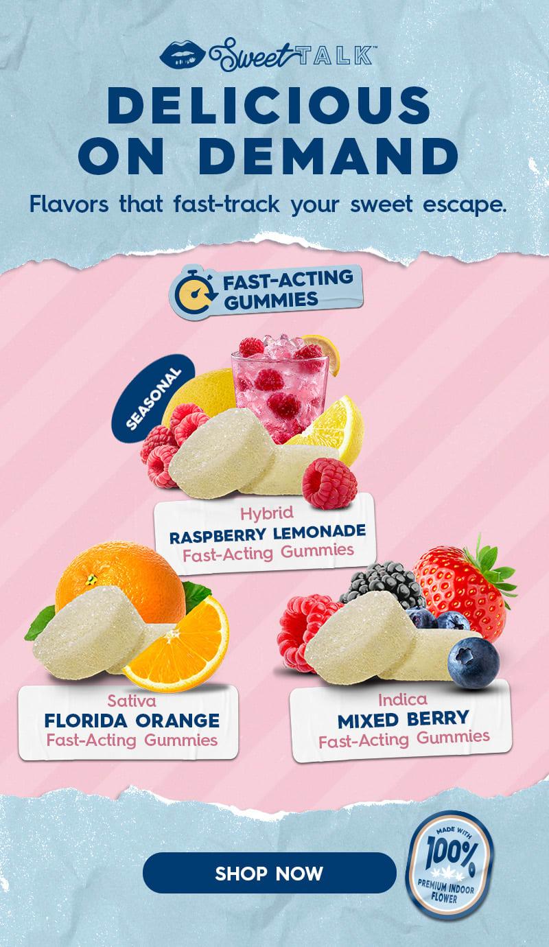 Seasonal Fast-Acting Gummies Available