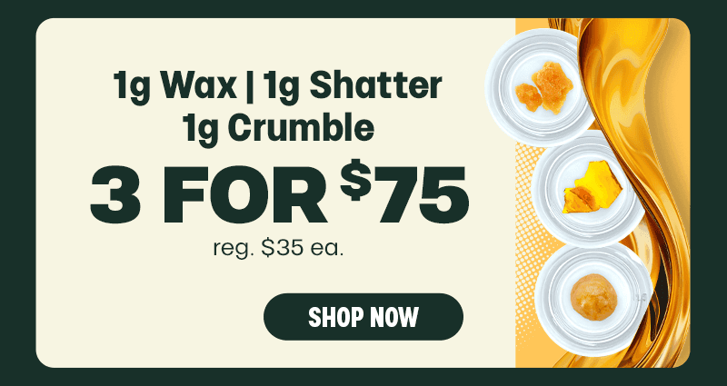 3 for $75 Concentrate Mix & Match