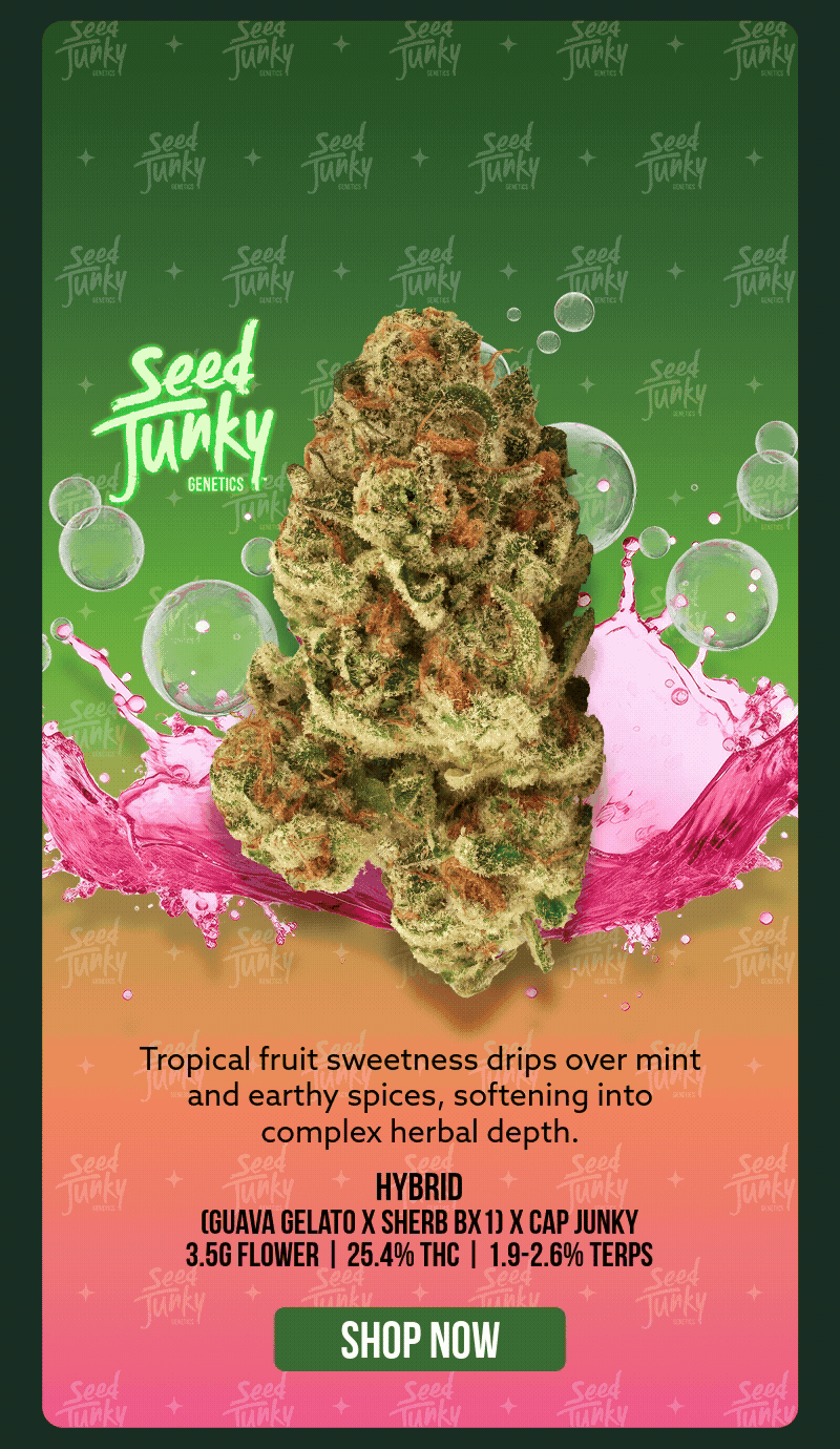 Seed Junky Cap Junky Hybrid Flower Drop - Cannabis deal image