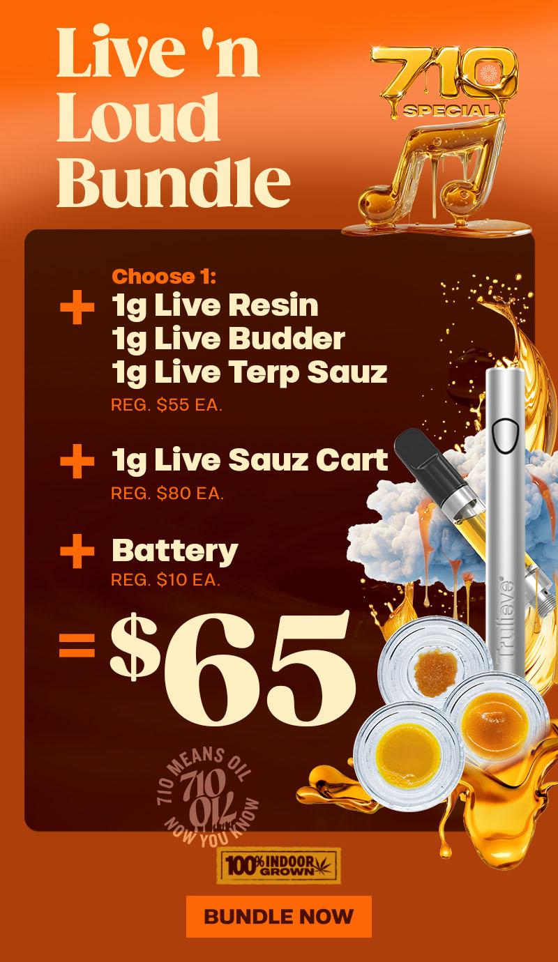 Live 'n Loud Bundle Deal - Cannabis deal image