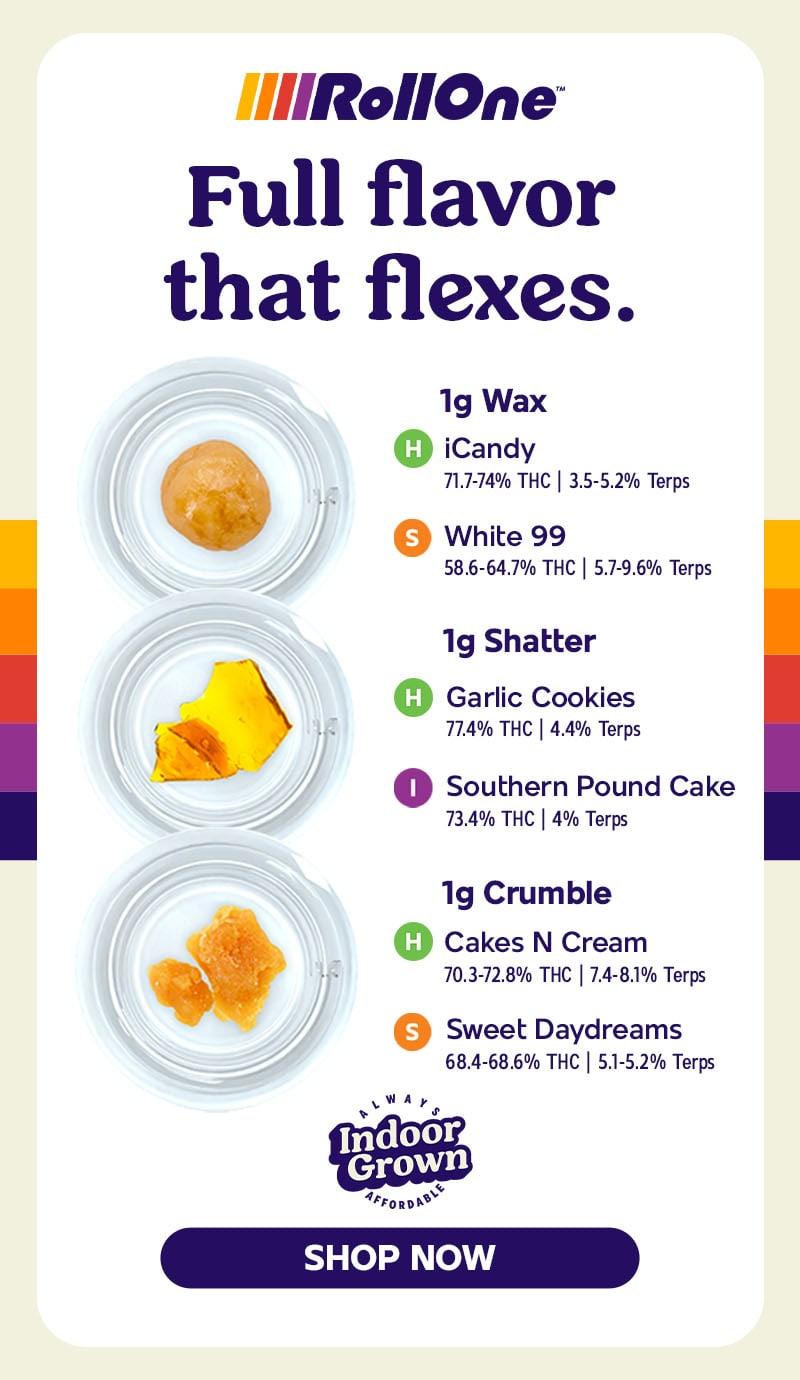 Indoor Grown Concentrates Available